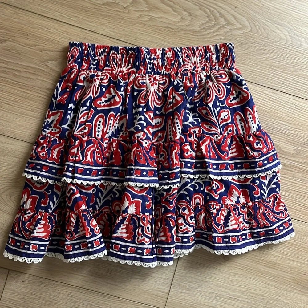 Like-new BELL by Alicia Bell girls floral skirt